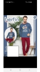 pijama barbati berfin 100%bbc s-2xl 5/set