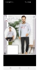 pijama barbati berfin 100%bbc s-2xl 5/set