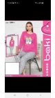 pijama dama baki licra 95%bbc, 5%licra s-2xl 5/set