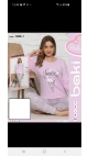 pijama dama baki licra 95%bbc, 5%licra s-2xl 5/set