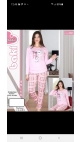 pijama dama baki 100%bbc s-2xl 5/set