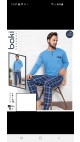 pijama barbati baki 100%bbc s-2xl 5/set