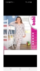 pijama fete 95%bbc, 5%licra 6-14 ani 5/set