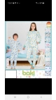 pijama copii interlok 100%bbc 8-14 ani 4/set